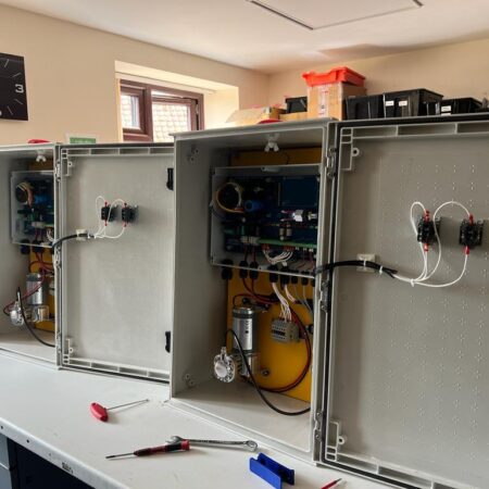 Wall mounted control panel build