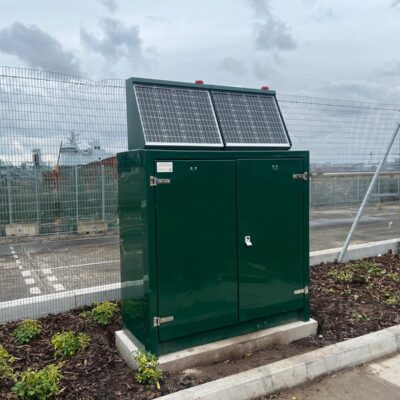 Solar GRP Floor Mounted Telemetry Kiosks