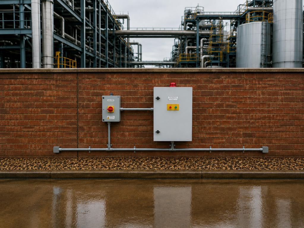 Mains Powered Control Station for Flapstopper Valve